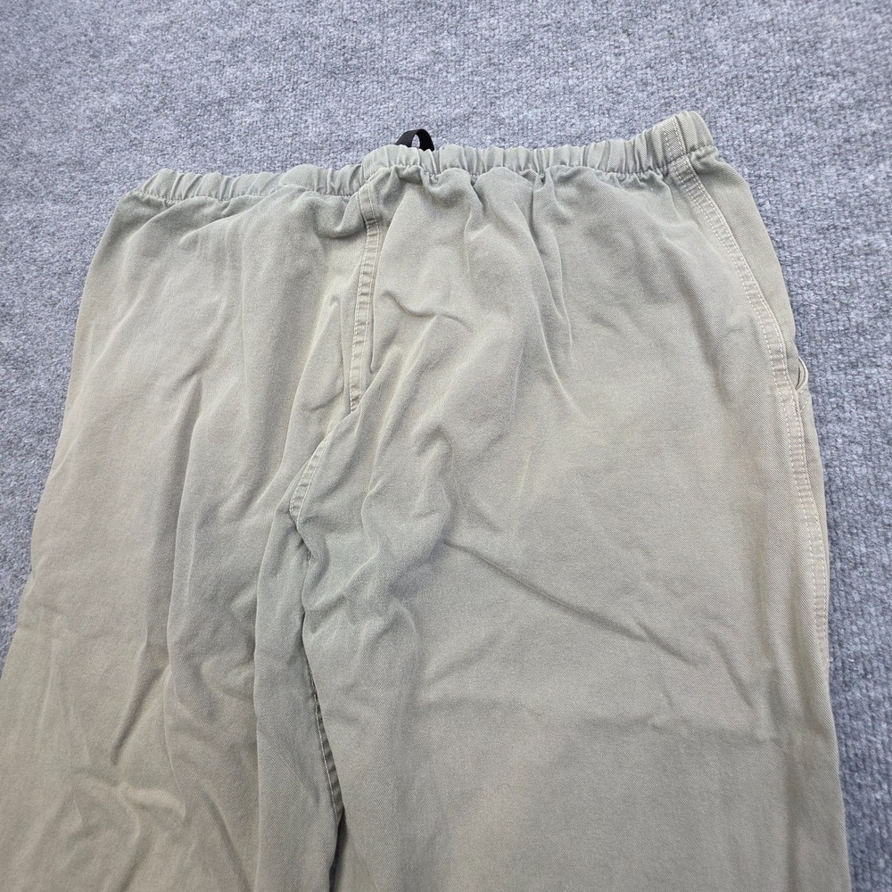 Vintage Gramicci Belted Pants Women's XL 18-20 Beige Green Faded Made USA - Picture 4 of 16